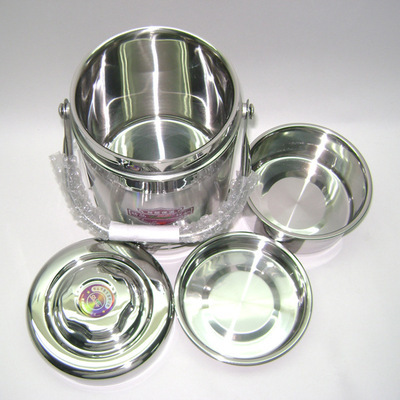 【華誠不銹鋼特價供應不銹鋼雙層真空保溫提鍋 直型 鼓型保溫提鍋】價格,廠家,圖片,其他鍋及配件,潮安縣龍湖鎮(zhèn)華誠五金經營部-